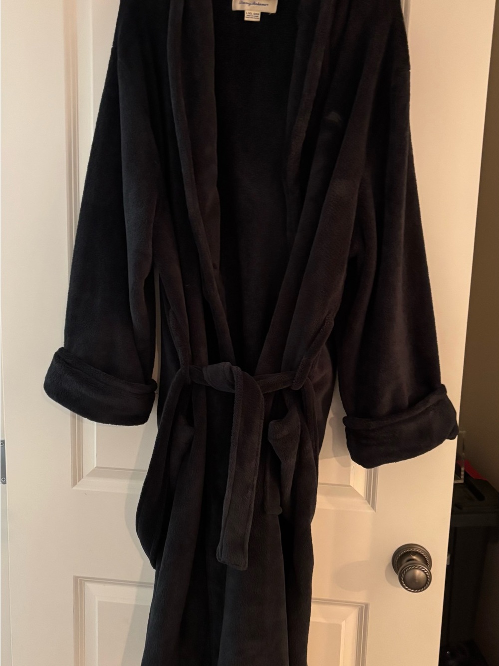 Tommy Bahama navy Plush Men's Robe